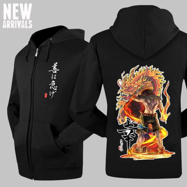 BST áo khoác áo hoodie ANime Naruto One Piece Kimetsu đẹp cực ngầu kèm khuyến mại new 👈