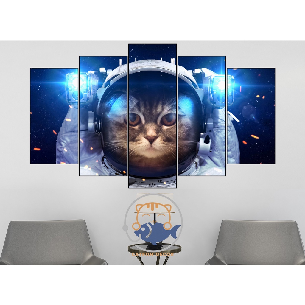 Tranh dán tường decor trang trí phòng GALAXY SPACE VŨ TRỤ NGÂN HÀ - BỘ 2