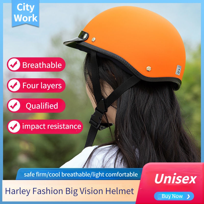 Mũ Bảo Hiểm Siêu Nhẹ Cứng Thời Trang Unisex