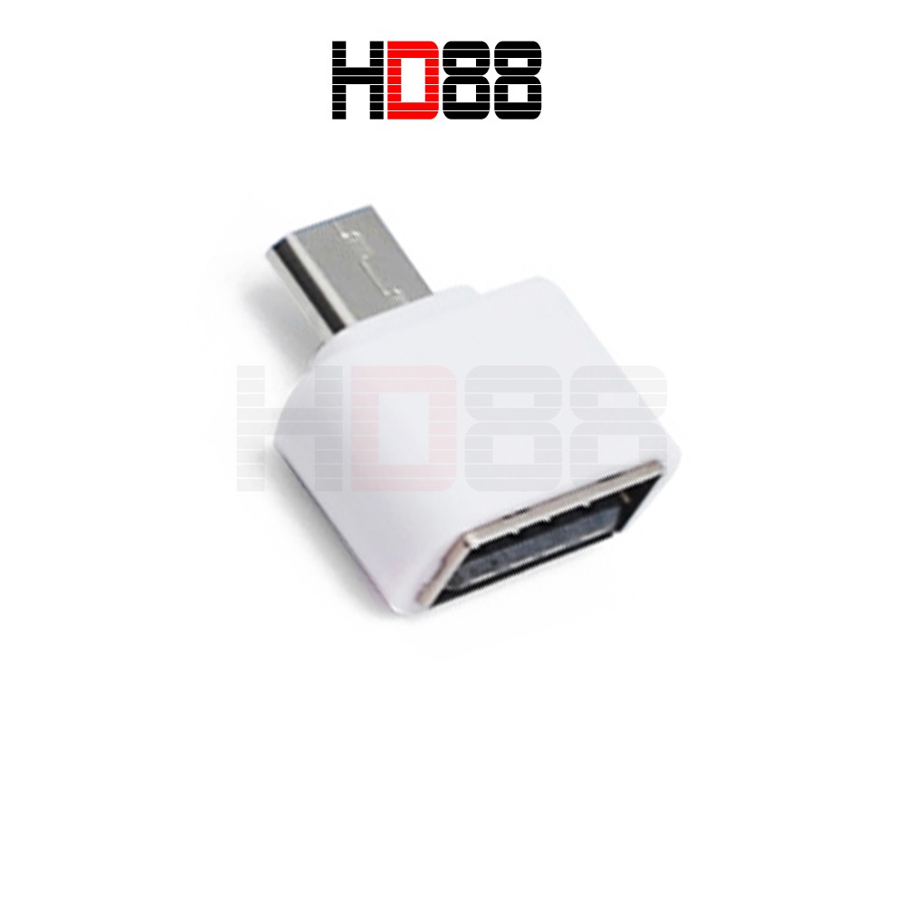 Đầu USB OTG Chuyển Đổi Usb Sang Micro V8 Đa Năng Cho Điện Thoại Android - HD88