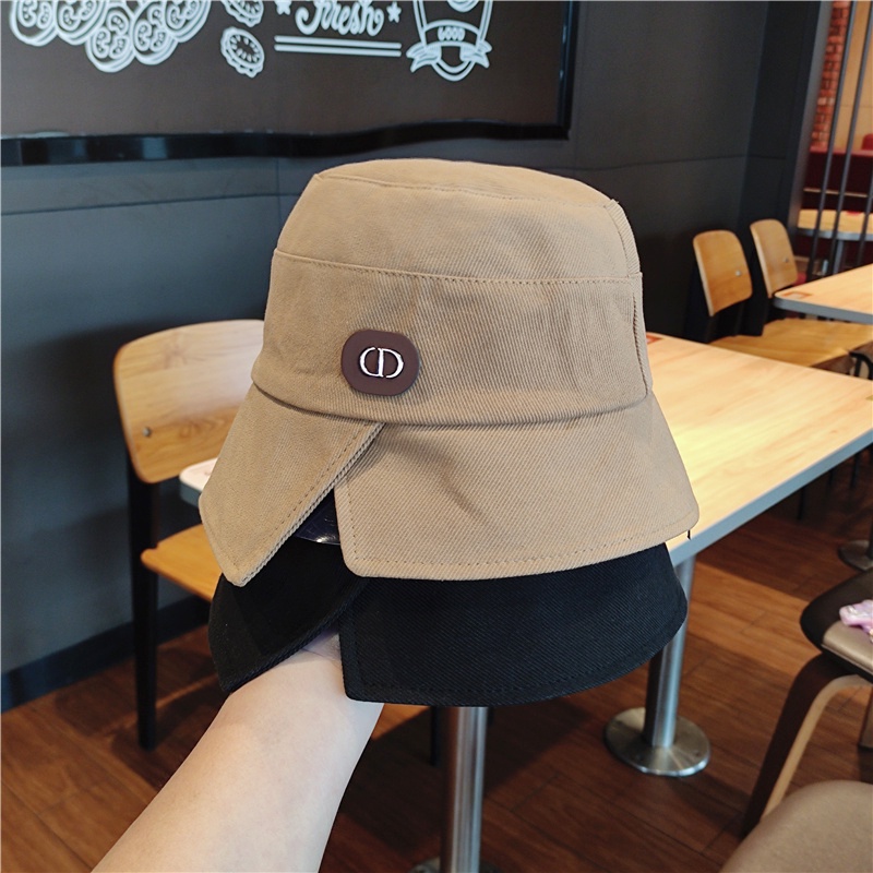 Nón Tai Bèo Màu Đen Phong Cách Hàn Quốc Thời Trang Mùa Xuân 2021