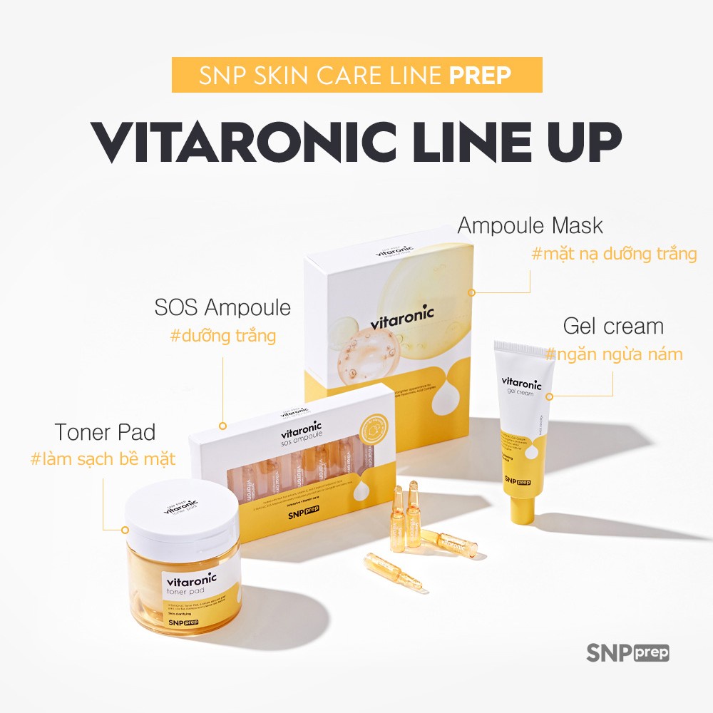 Kem Dạng Gel Phục Hồi Trắng Da Vitaronic Gel Cream Ngăn Ngừa Da Sạm Nám