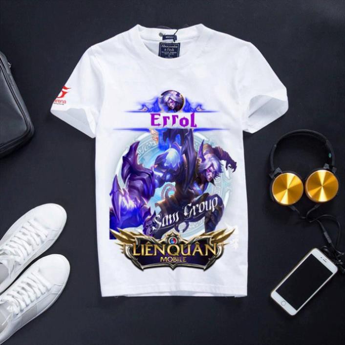 VHL Store [KM Khủng] Áo Liên Quân Mobile Cotton Màu Trắng Co Dãn 4 Chiều Finik thám hiểm VHL Store