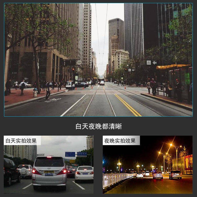 Recorder Lái xe Socioscope, HD, Tầm nhìn ban đêm, 360 độ, Mặt trước và Retarrade Mobile Interconnection Wirelection Chó | BigBuy360 - bigbuy360.vn