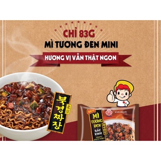 Lốc 6 gói  Mì tương đen Bắc Kinh Ottogi(83g/gói)