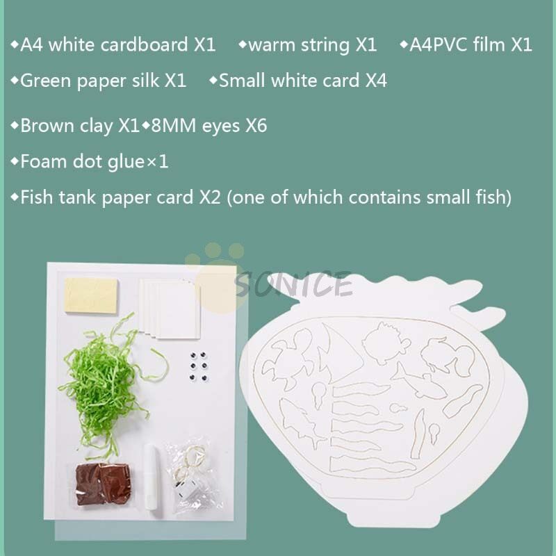 Bộ Đồ Chơi Tô Màu Hình Bình Nước DIY Kèm Đèn Dành Cho Trẻ Em