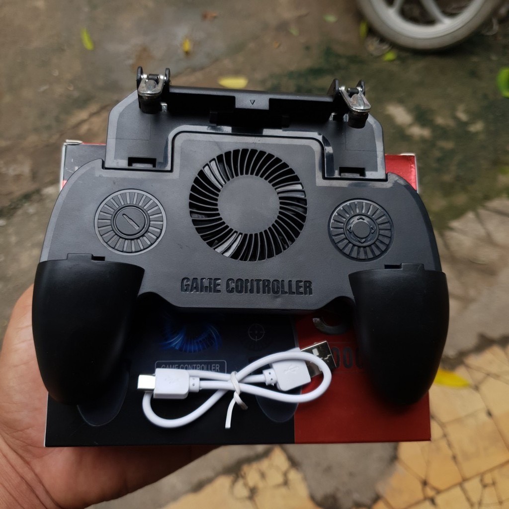 Tay cầm chơi game BTG1 cho điện thoại, có quạt tản nhiệt và pin sạc dự phòng  - Beetech | BigBuy360 - bigbuy360.vn