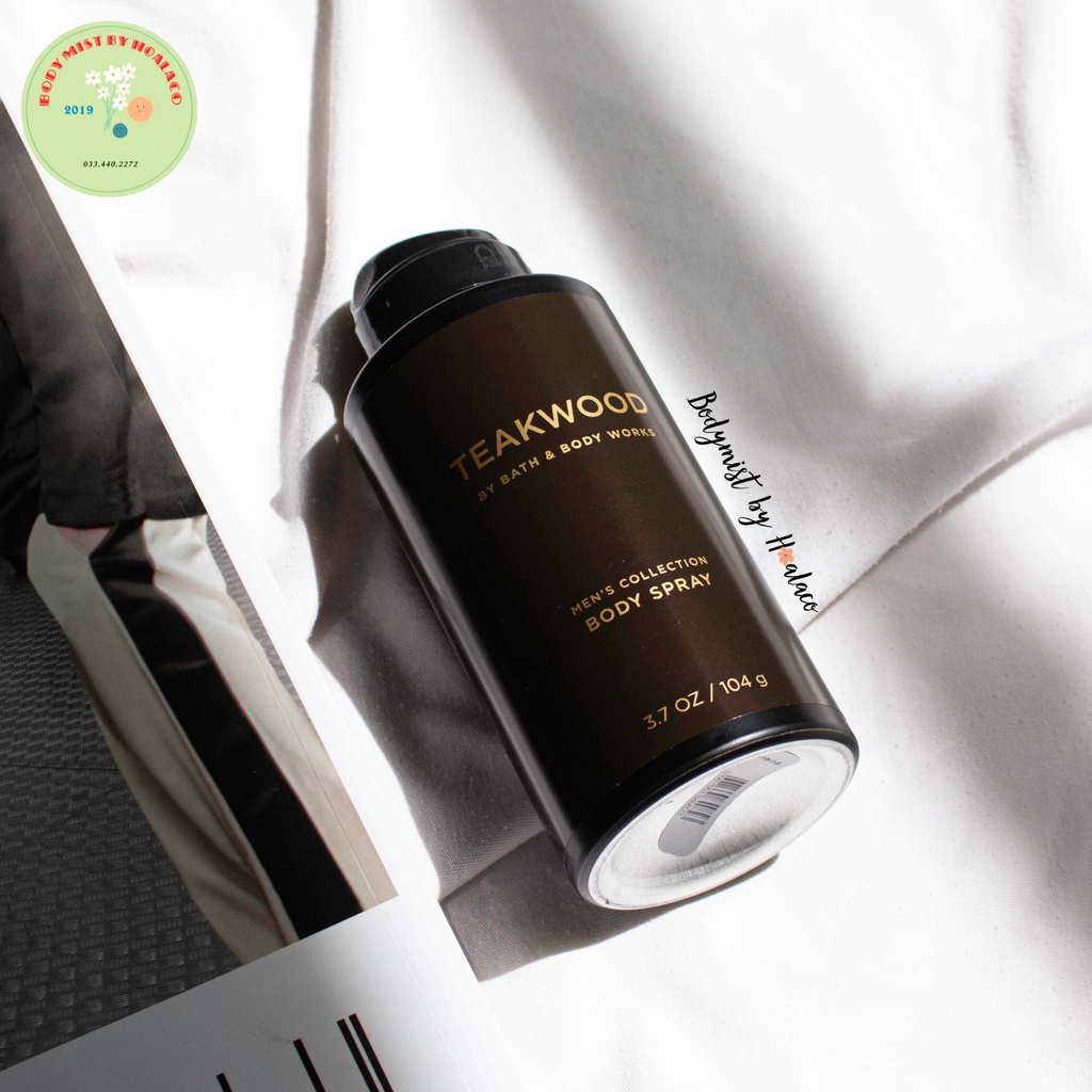 BODY SPRAY - Xịt toàn thân khử mùi Unisex TEAKWOOD