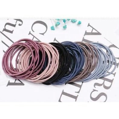 Sét 100 dây buộc tóc