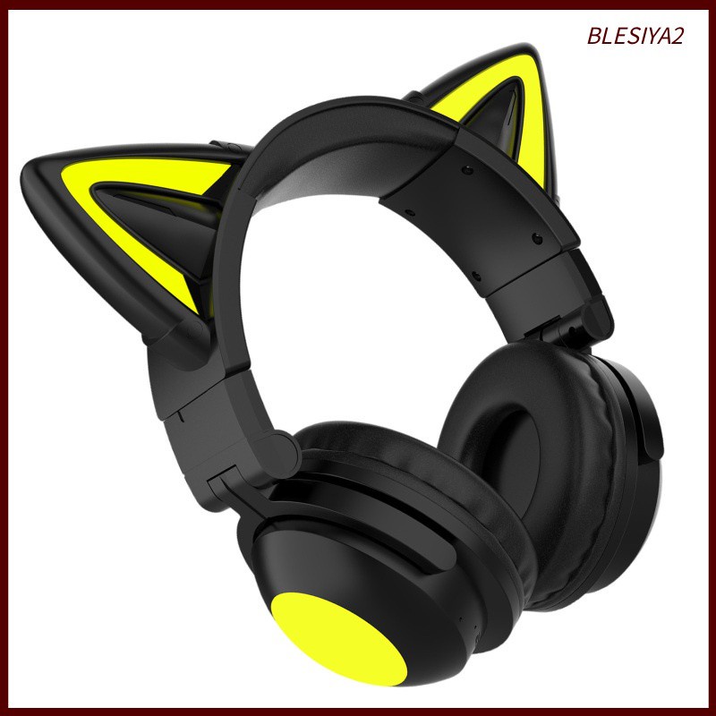 Cat Ear Wireless Bluetooth Headset Earphone Headphones Earpieces New