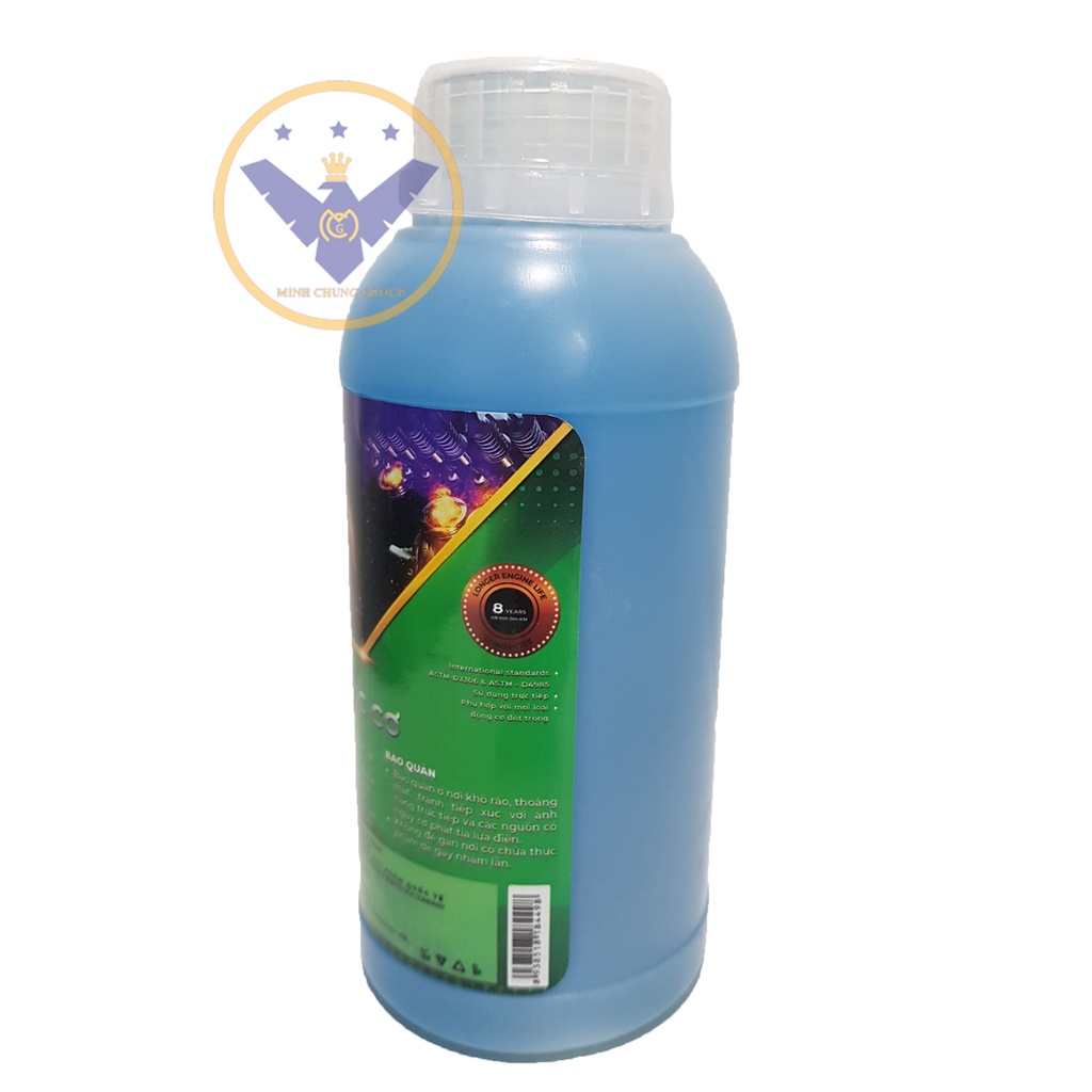 Nước làm mát xe ô tô màu xanh 3A Premium Longlife Coolant 500ml