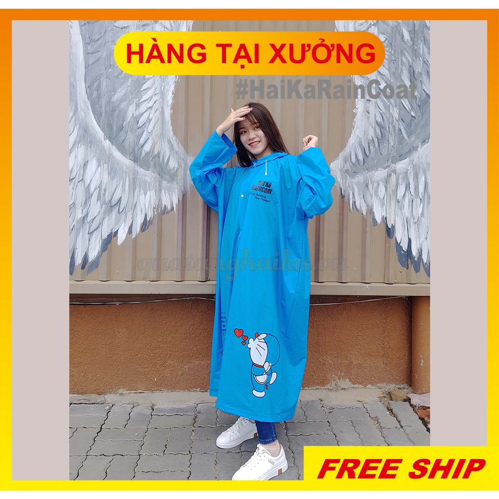 Combo 10c Áo mưa Măng Tô Dây kéo (Có BảoHành) - Hoạt hình CUTE - Chất liệu nhựa PVC cao cấp ĐÀI LOAN.