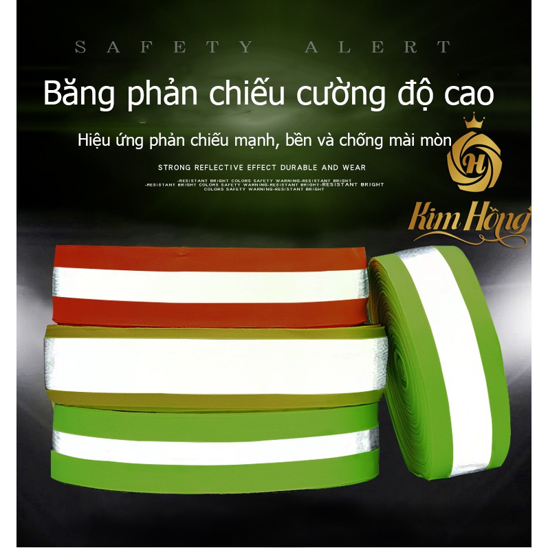 Dây Phản Quang Vải Bảo Hộ Lao Động | BigBuy360 - bigbuy360.vn