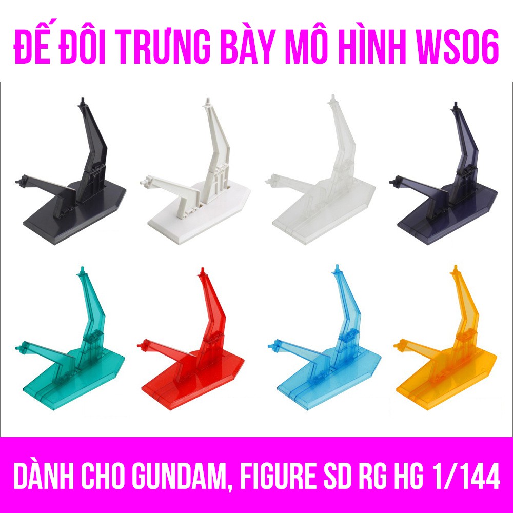 Đế trưng bày mô hình lắp ráp Gundam SD HG WS06 đế đôi bền chấc giá rẻ