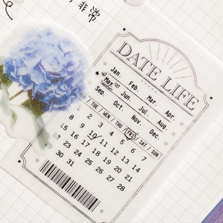 Card dạng lịch tháng / tuần cho sổ planner