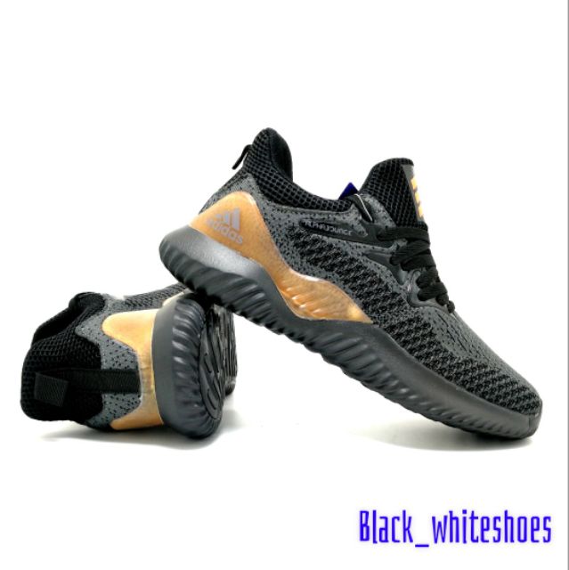 [Fullbox] Giầy Alphabounce đen vàng nam cực chất