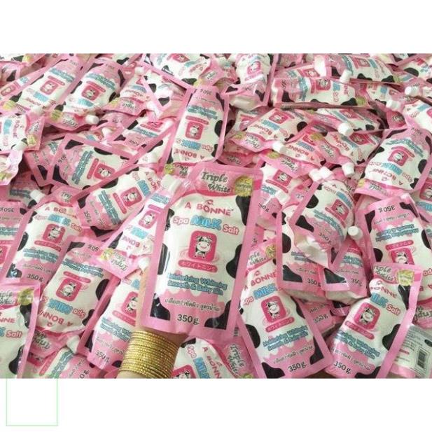 Muối Tăm Sữa Bò Abonne Spa Milk Salt Tẩy Tế Bào Chết Body Và Da Mặt Thái Lan Hương Sữa Tươi Thái Lan Túi 350g giá sỉ