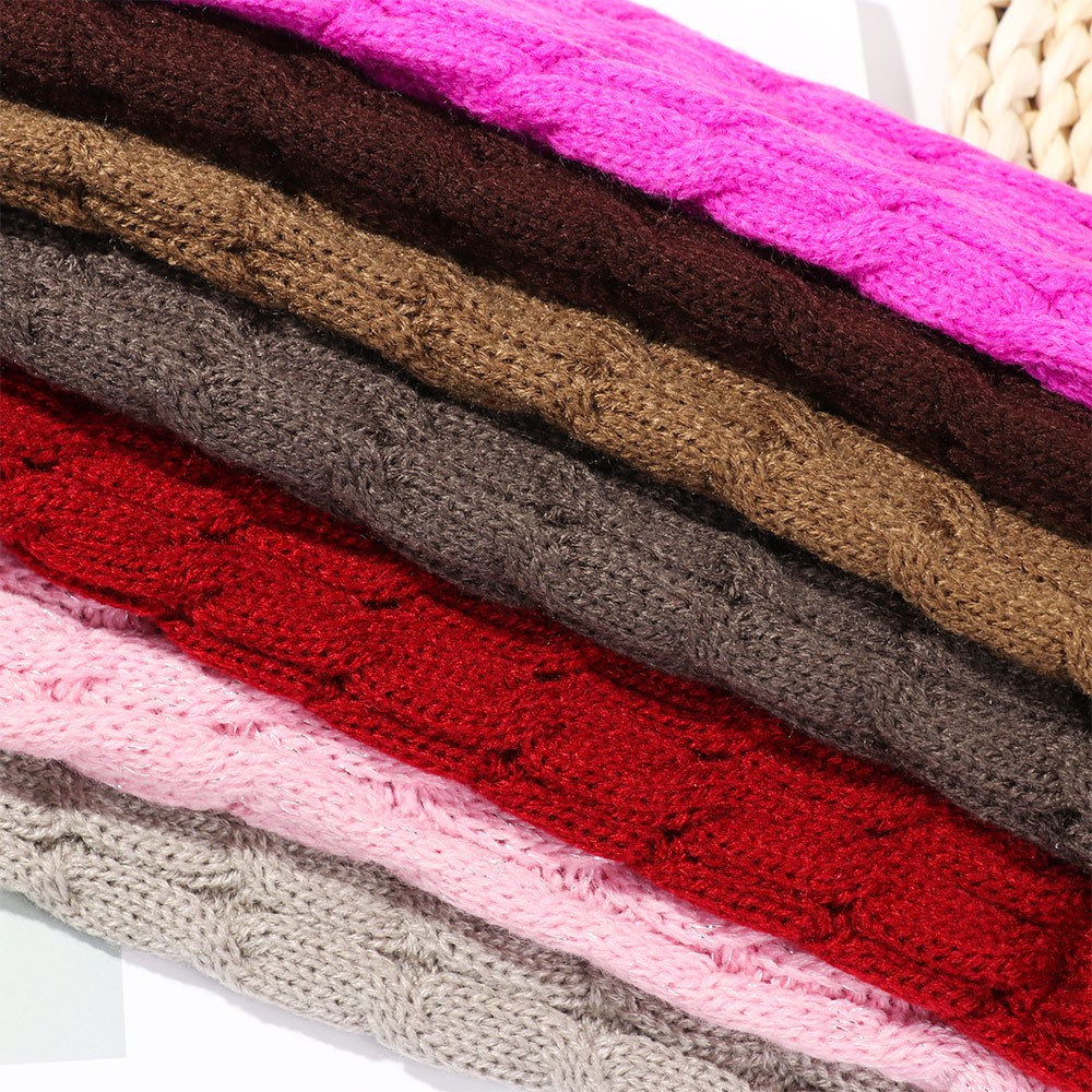 Đôi Tất Chân Len Giữ Ấm Đính Nút Thời Trang Cho Nữ Mihan1