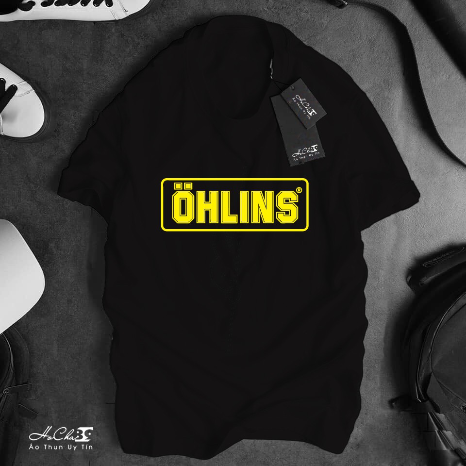 Áo thun OHLINS Racing Cao Cấp - Vải Cotton 4c Siêu Mềm Mịn