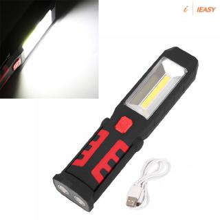 IE❤COB LED Magnetic Work Light Car Garage Mechanic Home Rechargeable Torch Lamp New
