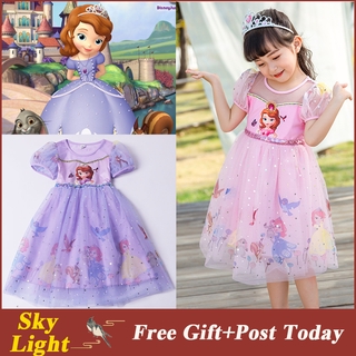 Đầm Công Chúa Đáng Yêu Cho Bé Gái