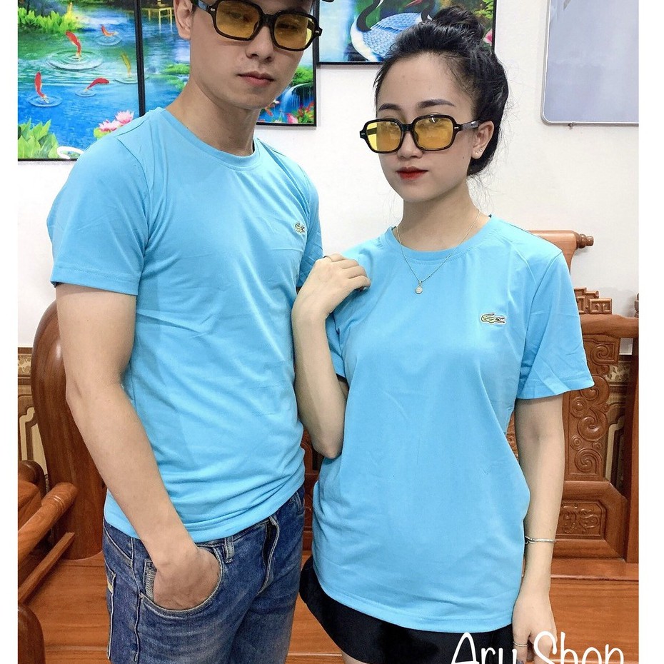 Áo Thun Nam Nữ Cotton Mềm Mịn Chất Đẹp - Aru Shop Bán Hàng Có Tâm