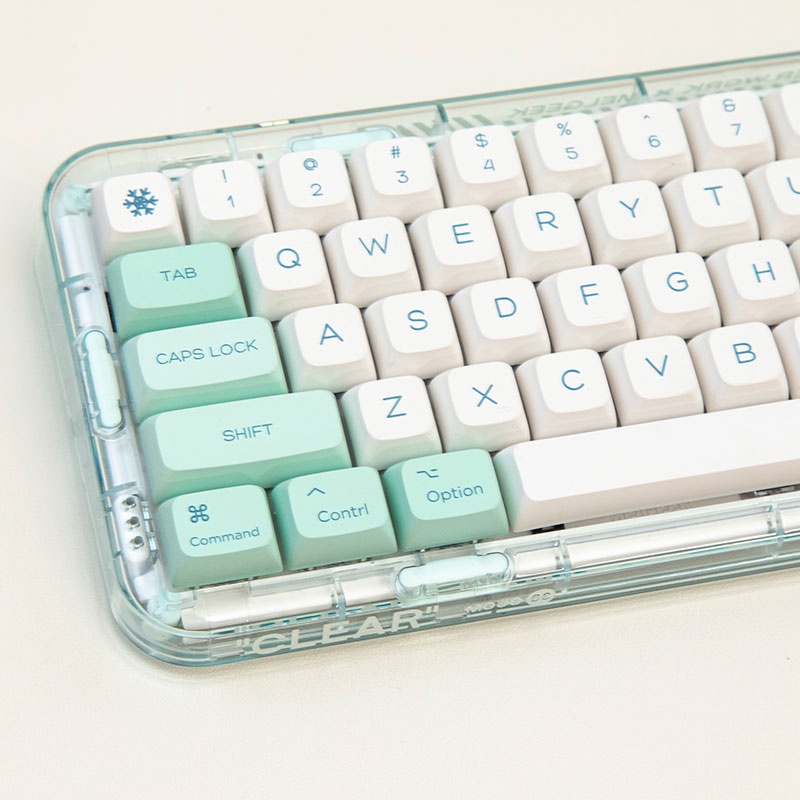 snow mountain keycaps XDA profile Dye-Sublimation PBT keycap 134keys