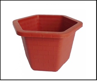 Chậu nhựa lục giác FA450 ( D = 32cm )