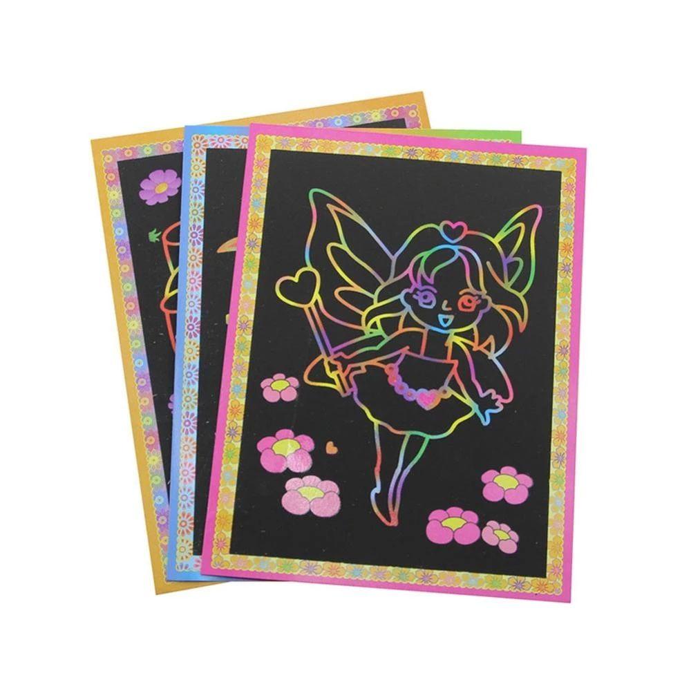 Sách Vẽ Tranh Bằng Giấy Nhiều Màu Sắc Giáo Dục Sớm Cho Bé DIY