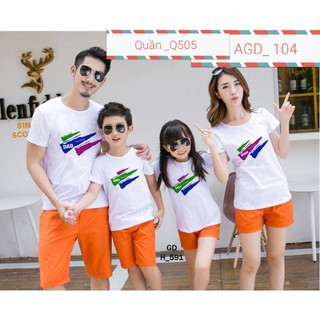 Áo gia đình hot - mã agd 104