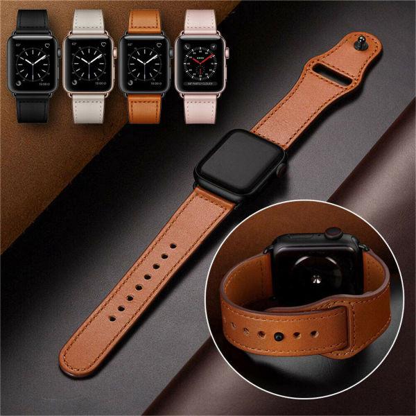 Dây da cao cấp cho đồng hồ Apple Series 4 / Series 3 / Series 2 / Series 1 / Edition / Nike+ / Hermes
