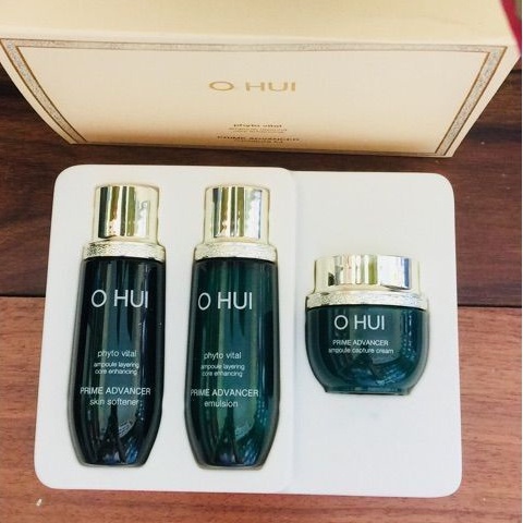 Set ohui xanh Prime Advancer mini 3 sản phẩm