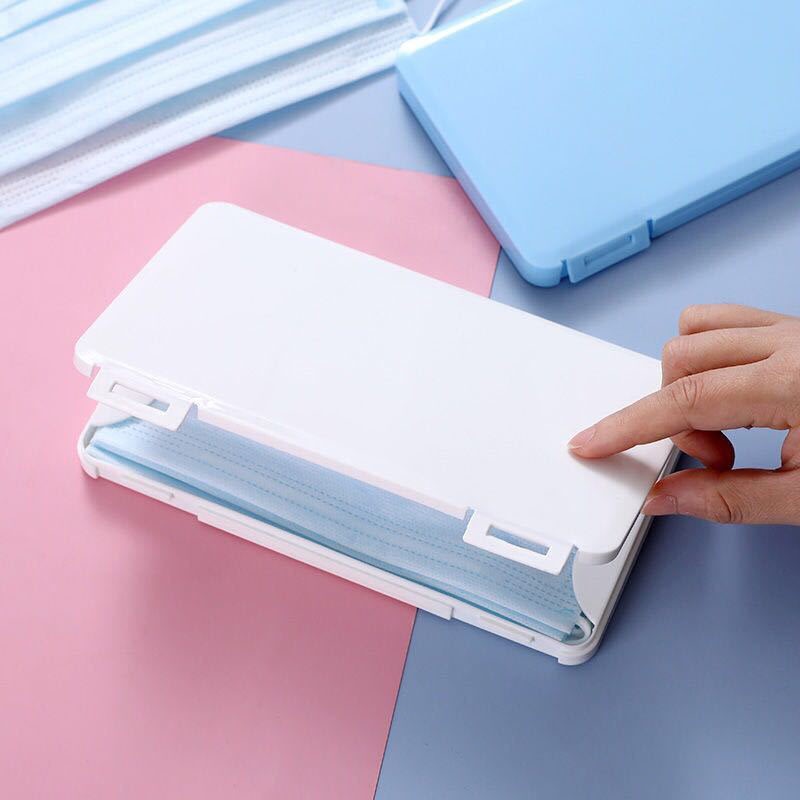 Hộp Đựng Khẩu Trang Ngăn Chặn Bệnh Dịch Màu Sắc Đơn Giản