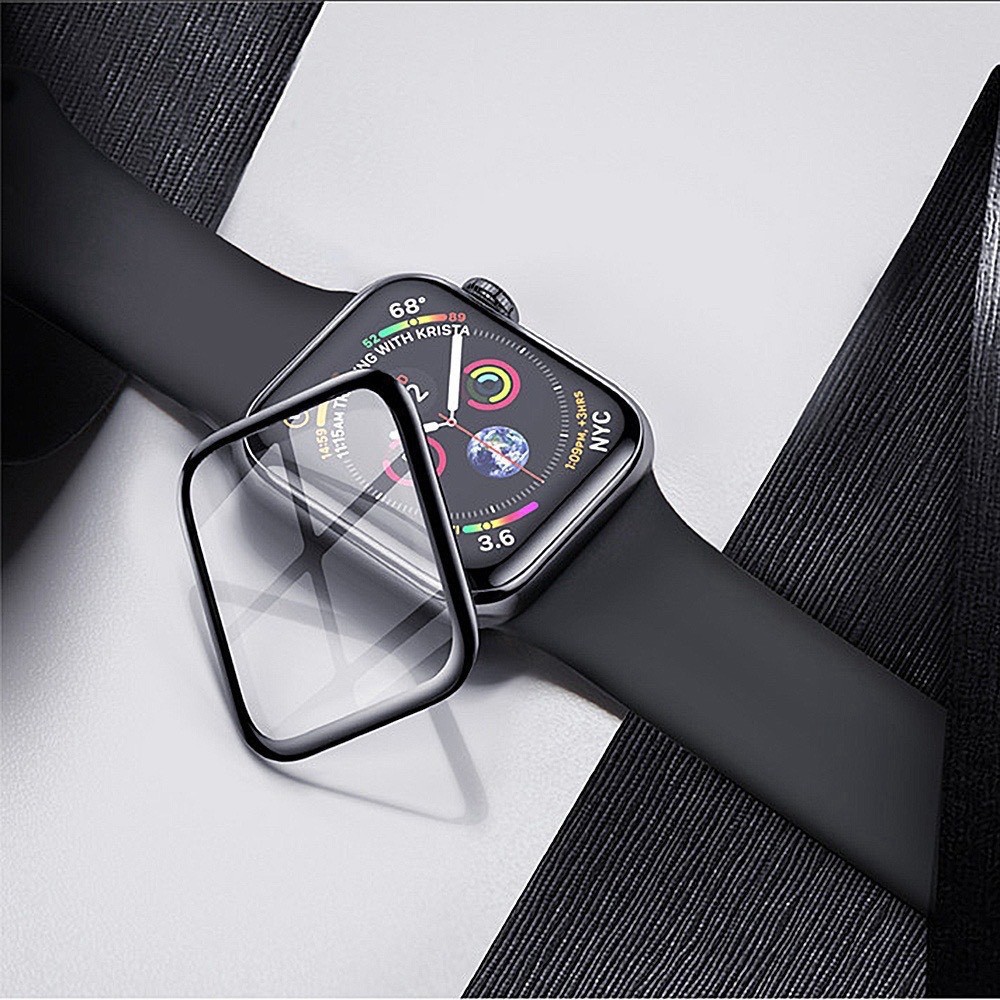 Kính cường lực dẻo 4D bảo vệ Apple Watch Seri 6,5,4,3,2,1-ZUMI STORE