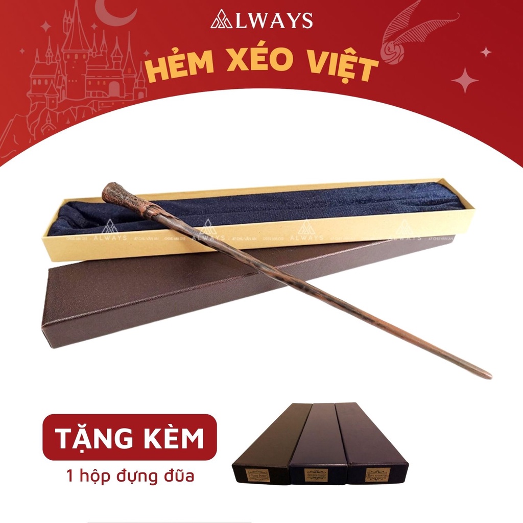 [ HÀNG CHUẨN - CAO CẤP - KÈM ẢNH THẬT] Đũa phép Ron Weasley - Gậy thần phù thuỷ cực đẹp