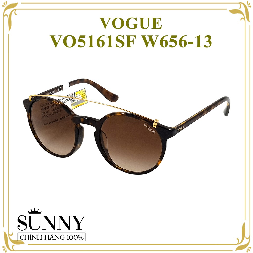 [Mã FARSBR241 giảm 15k đơn 0đ] VO5161SF -- mắt kính Vogue chính hãng Italia, bảo hành toàn quốc