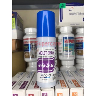 Sát Trùng Vết Thương Violet Spray 100ml