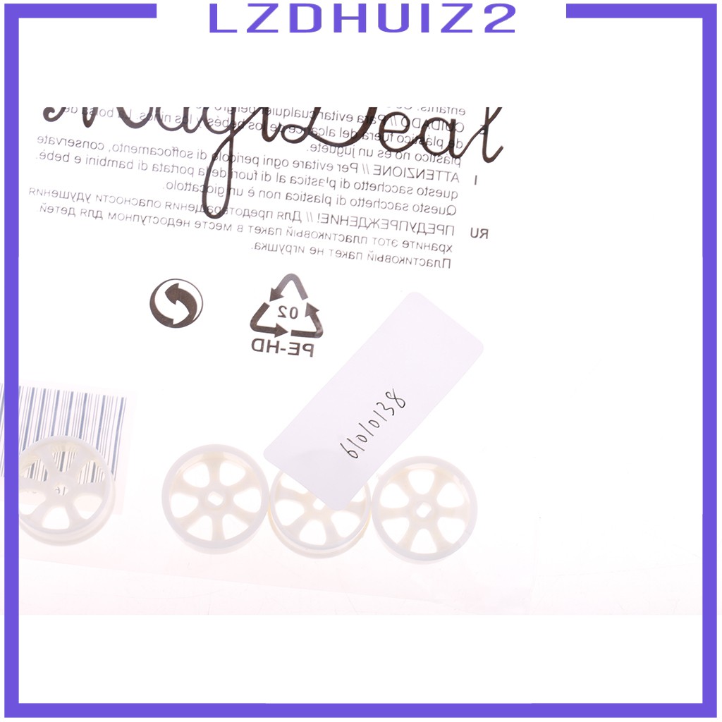 Set 4 lốp xe cho xe mô hình điều khiển Wltoys K969 K989 tỉ lệ 1:28