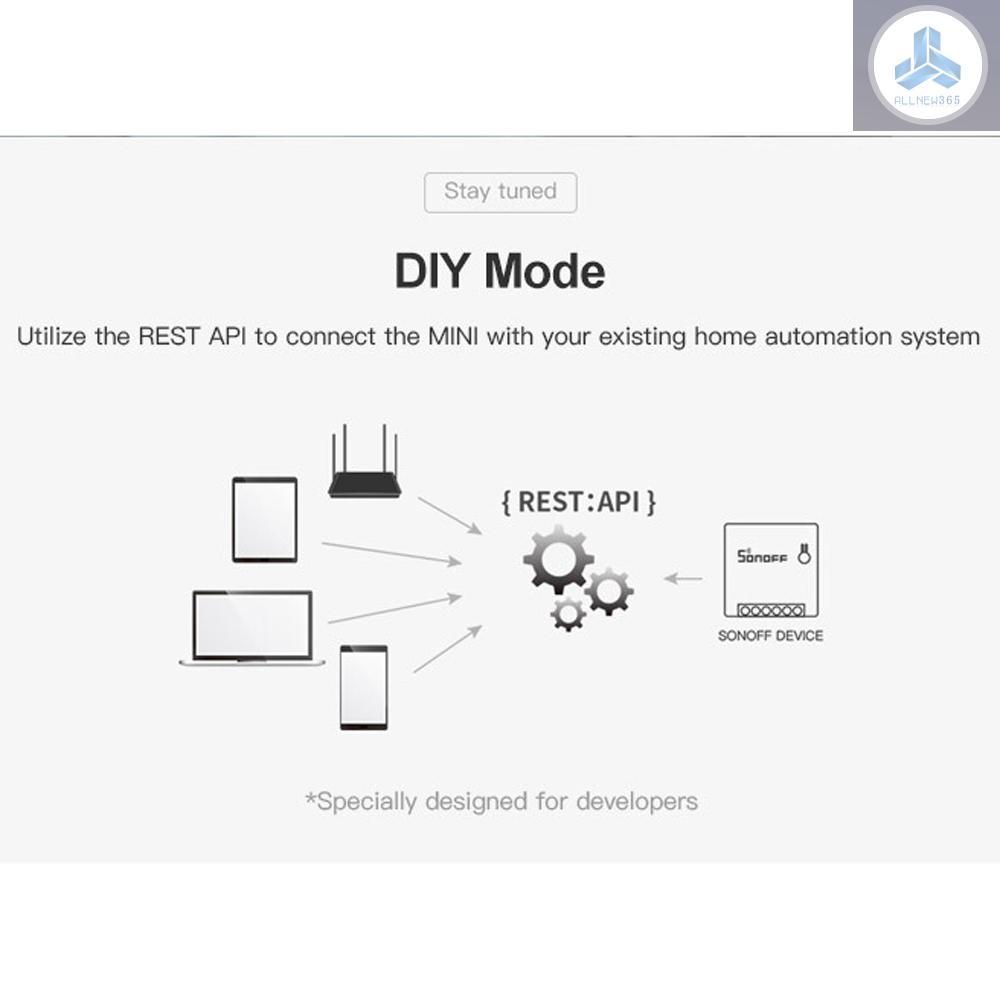 Công tắc thông minh hai chiều SONOFF 10A hỗ trợ chế độ tự động