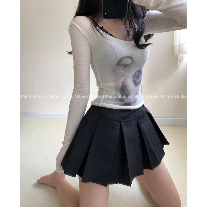 Thun ôm dài tay mỏng