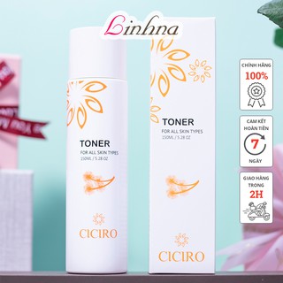 Toner Hàn Quốc Ciciro dành cho da nhạy cảm, da dầu, da mụn, da khô. Giúp dưỡng ẩm, cân bằng môi trường pH, mịn màng da