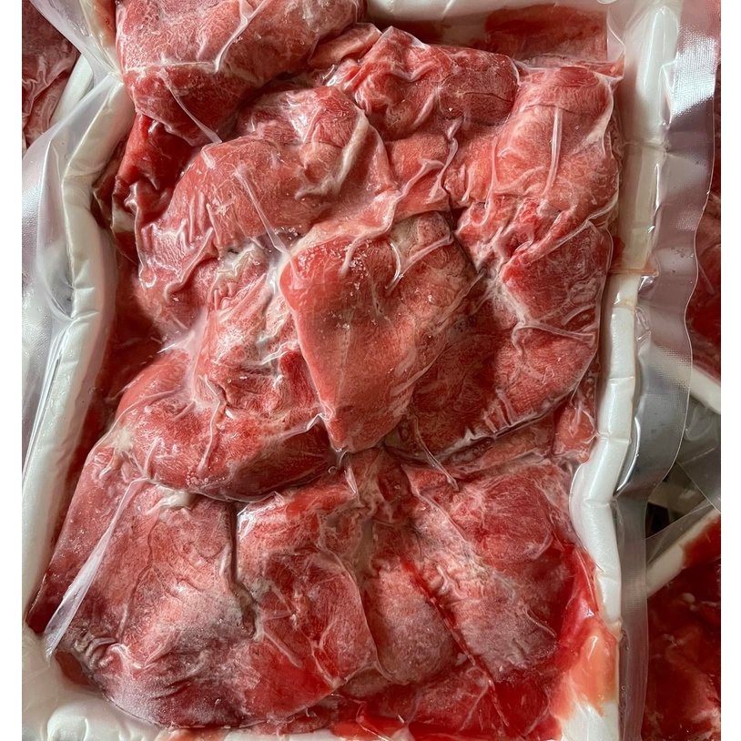 Bắp bò thái lát❤️khay 500gr❤️Tmart - Thực phẩm sạch