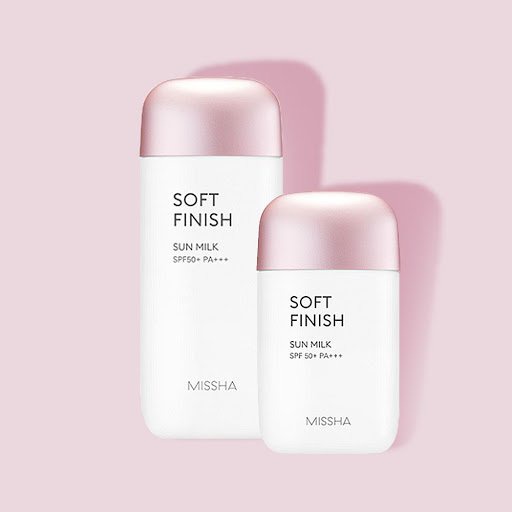 Kem chống nắng Missha Soft Finish Sun Milk SPF 50 PA+++