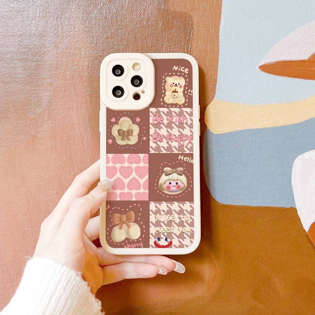 Ốp lưng iphone Bánh Mì cạnh vuông 6/6plus/6s/6splus/7/7plus/8/8plus/x/xs/11/12/13/14/pro/max/promax/plus/shin/case