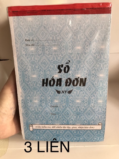 10 sổ hoá đơn 3 liên