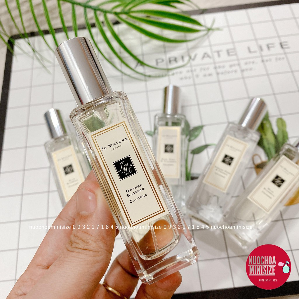 Nước Hoa Mini Jo Malone UnBox Poppy & Barley Cologne - Orange Bitters - Peony & Blush Suede - Wild Bluebell - Myrk&Tonka | BigBuy360 - bigbuy360.vn