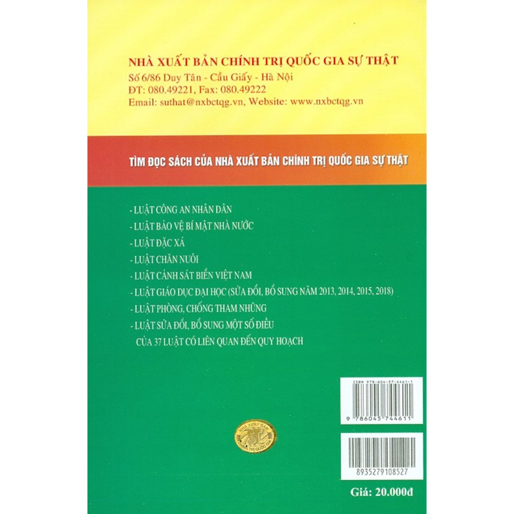 Sách - Luật Trồng Trọt | BigBuy360 - bigbuy360.vn