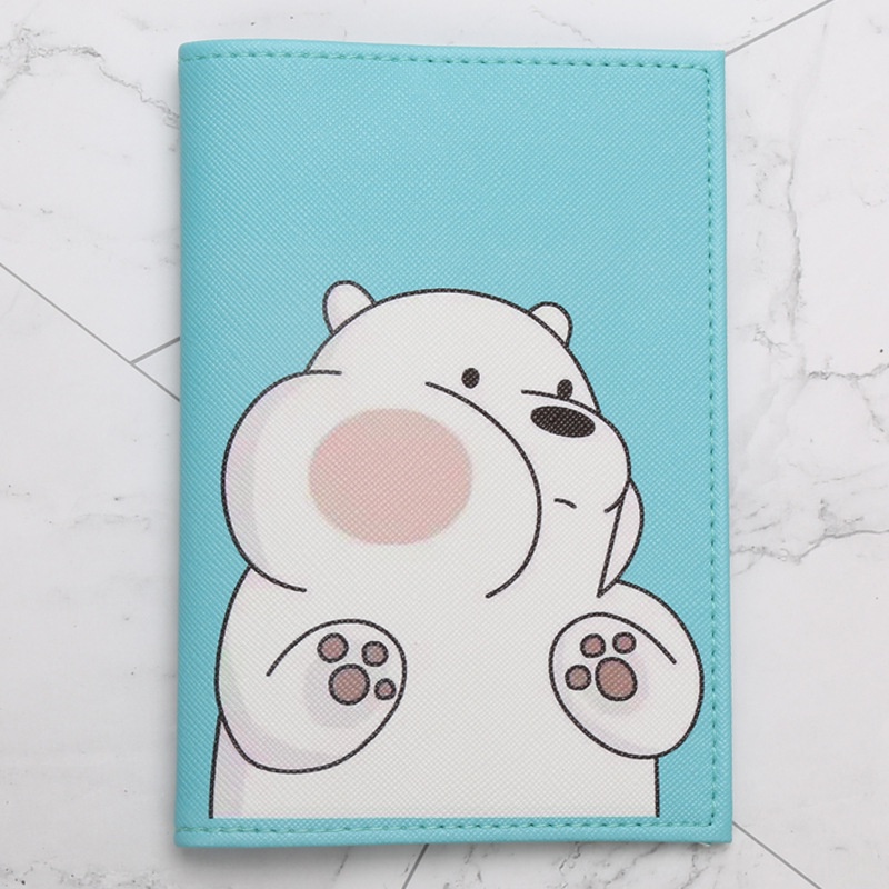 Vỏ bọc Passport in hình 3D Cực Xinh - Mẫu Bear