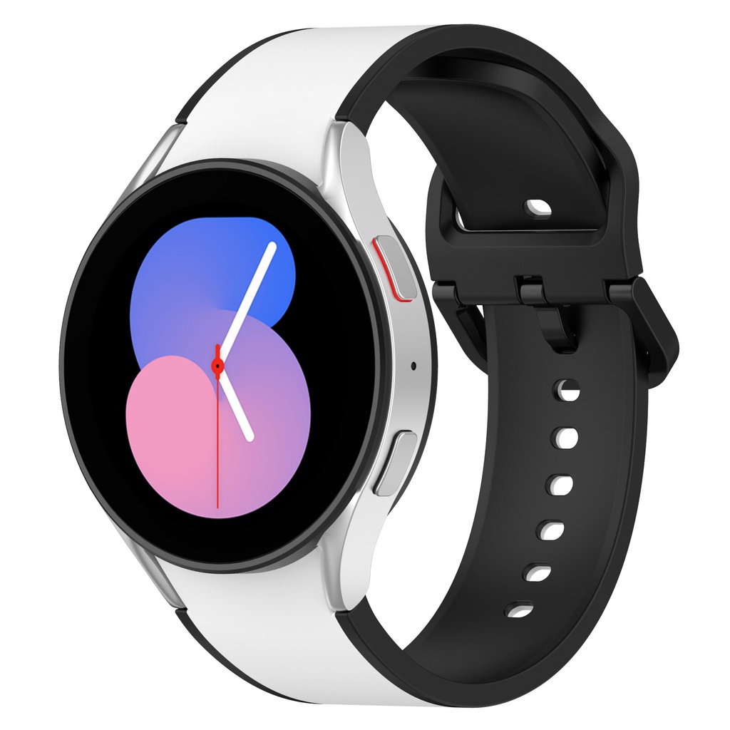 Dây Đeo Silicone 20mm Cho Đồng Hồ Thông Minh Samsung Galaxy Watch 5 / 4 44 40mm Classic 46 42mm 5 Pro 45mm