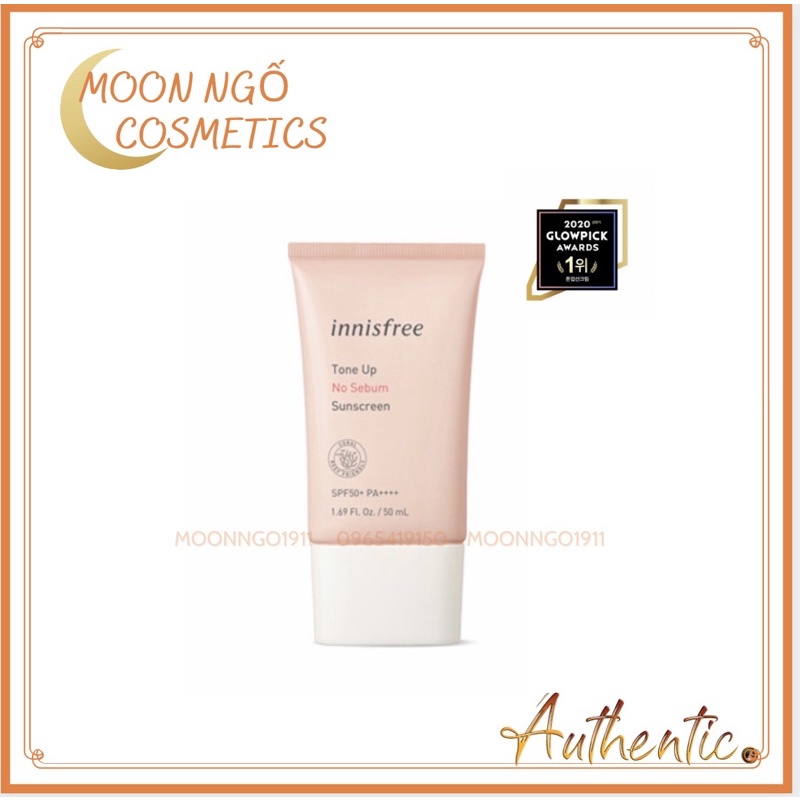 kem chống nắng Innis No Sebum 50ml